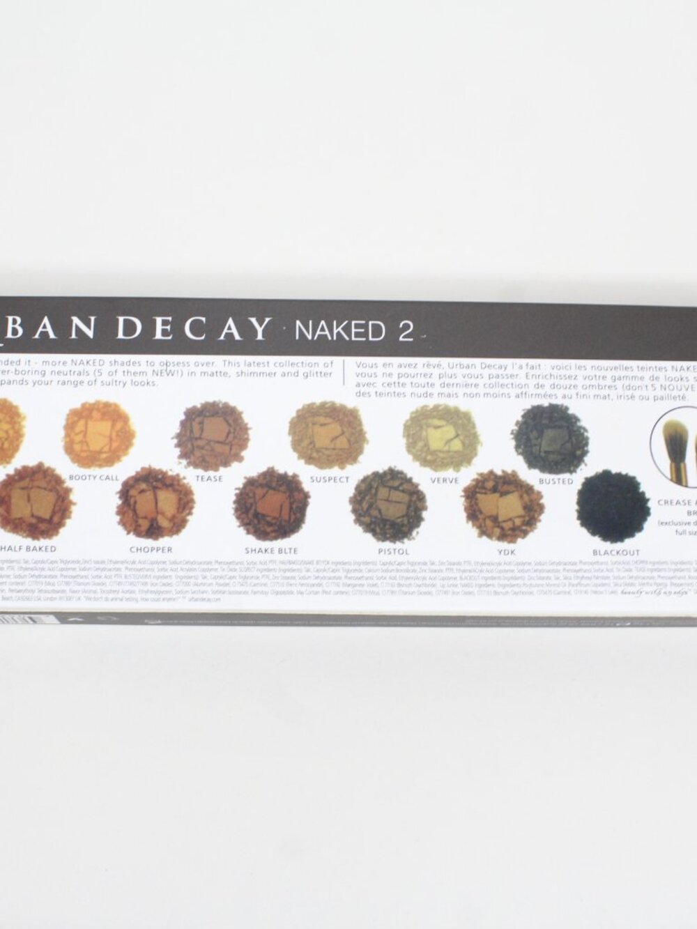 Discontinued Urban Decay Naked 2 Eyeshadow Full Palette New - Picture 5 of 5